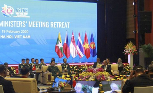 Hội nghị Bộ trưởng Quốc phòng ASEAN khai mạc trực tuyến tại Hà Nội